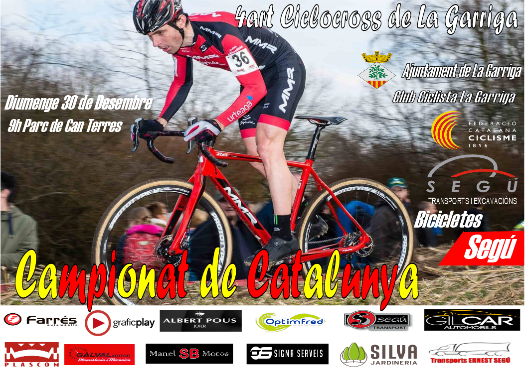 El Campionat de Catalunya de Ciclocros, a la Garriga 