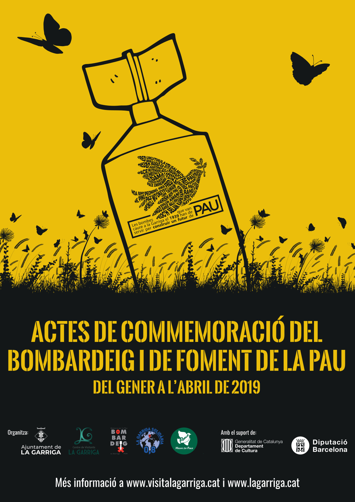 La Garriga commemora el 80è aniversari del bombardeig