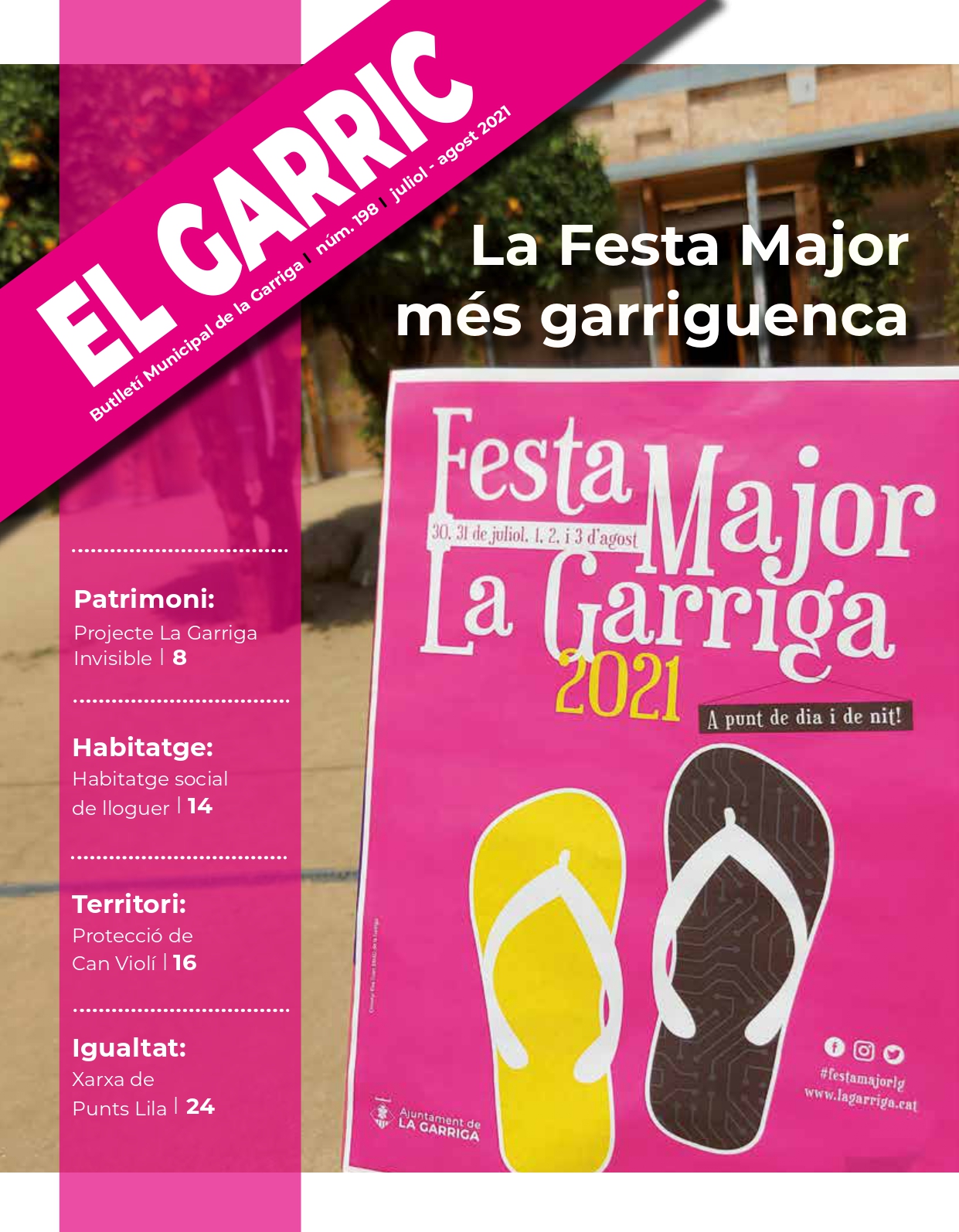 La Festa Major, portada d'El Garric
