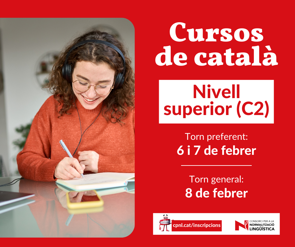 Inscripcions del nivell C2 de català