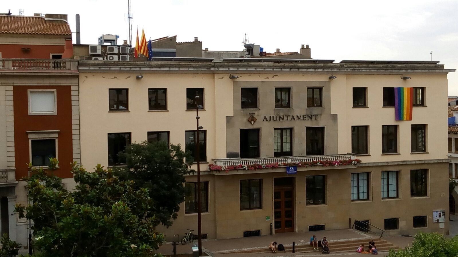 La Garriga obligada per sentència a penjar la bandera espanyola