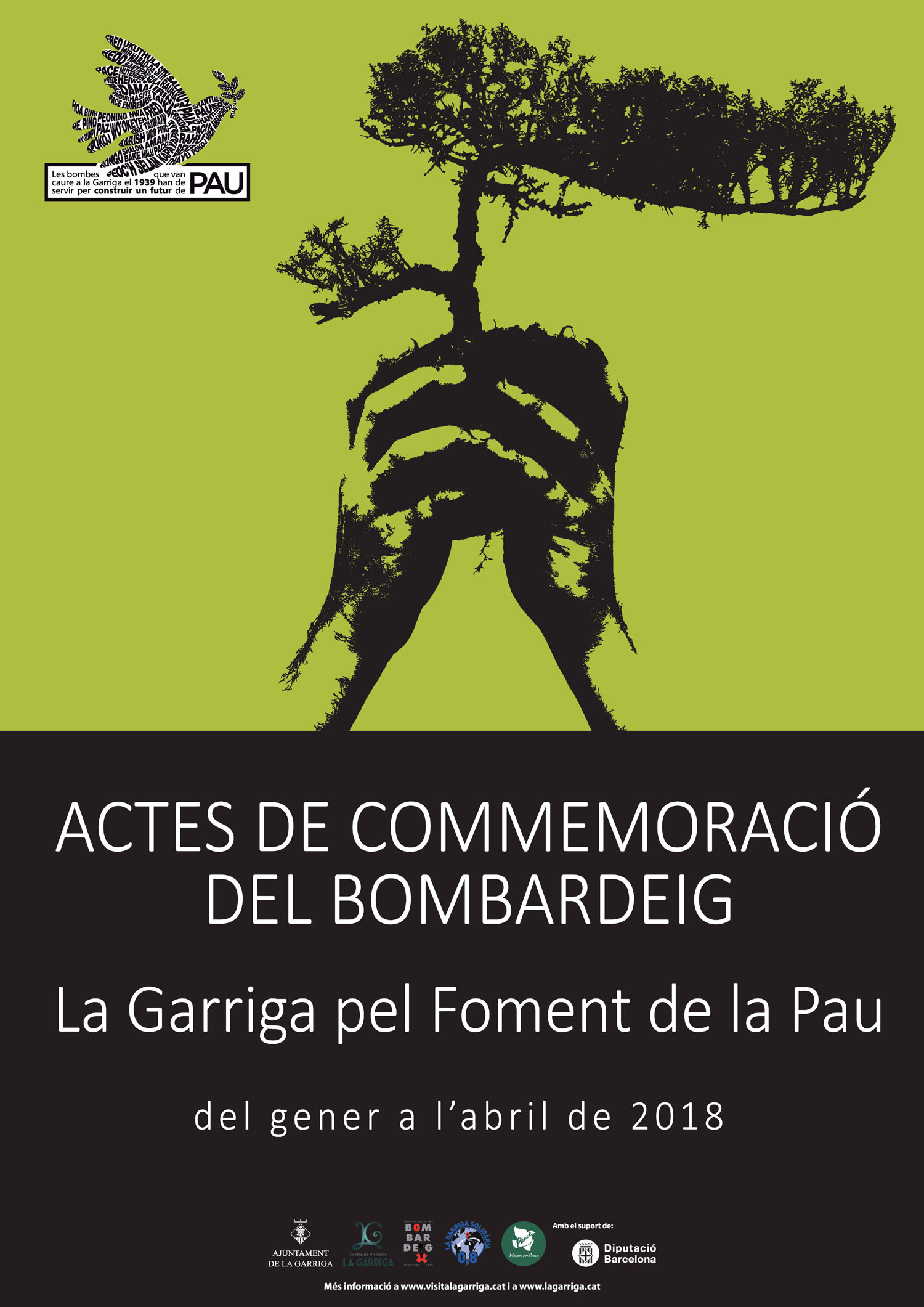 CommemoraciÃ³ del bombardeig a la Garriga 2018