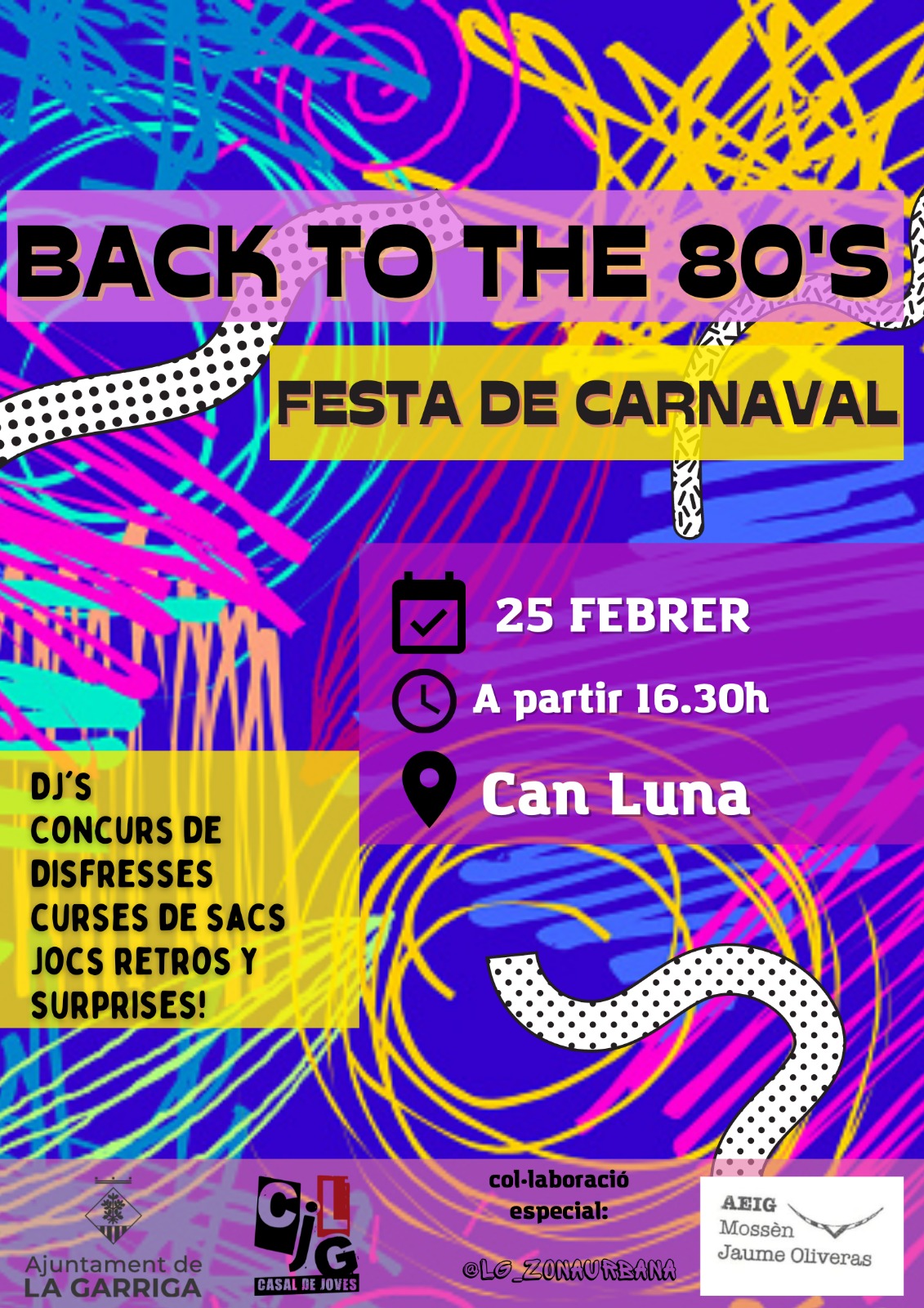 Festa de Carnaval Back to the 80's