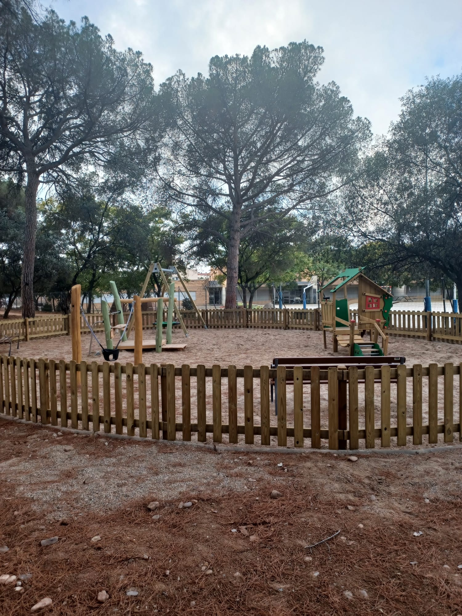 El parc dels Pinetons, renovat