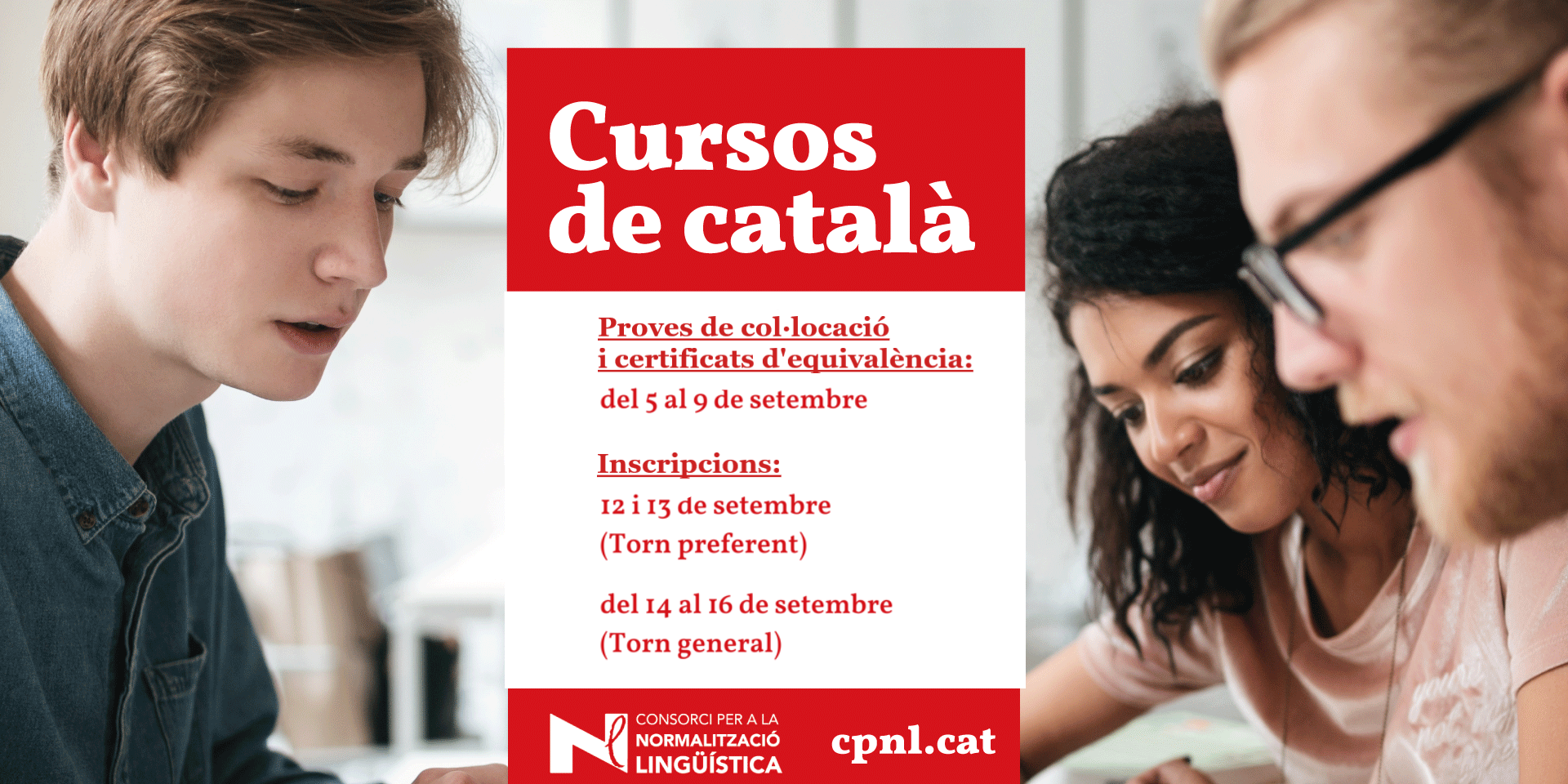 Inscripcions als cursos de català