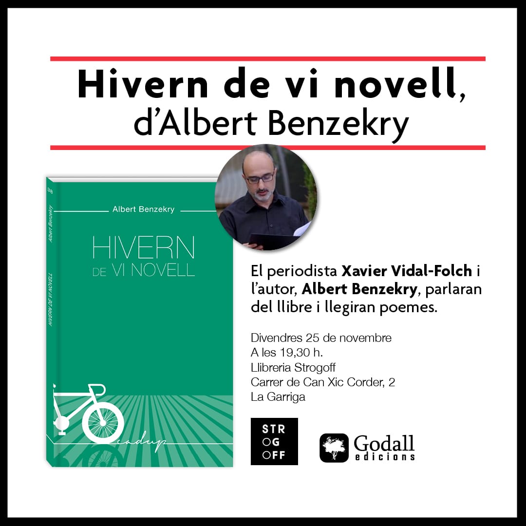 Presentació del llibre d'Albert Benzekry la Garriga