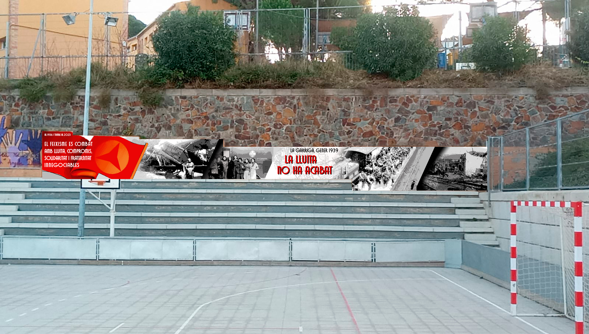 La Garriga tindrà un mural dedicat a les Brigades Internacionals