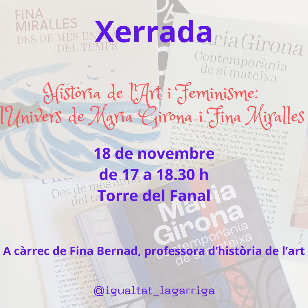 Xerrada: Història de l'Art i Feminisme la Garriga
