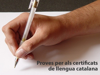 S'obre el període d'inscripció a les proves per a l'obtenció del certificat de català