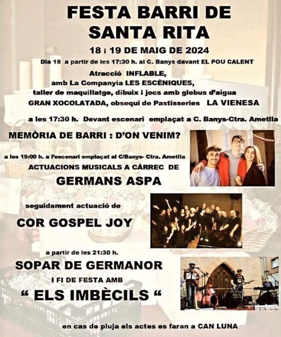 Festa del Barri de Santa Rita