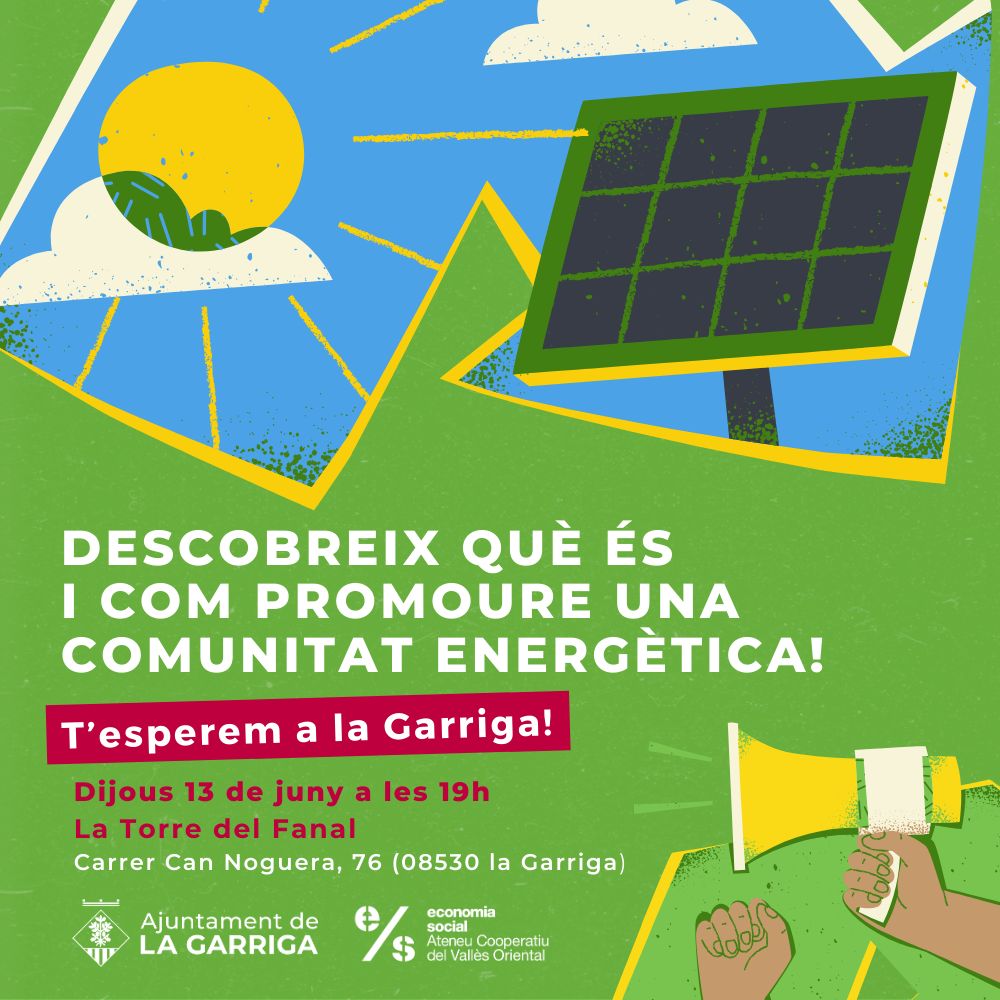 Xerrada: Què és i com promoure una comunitat energètica