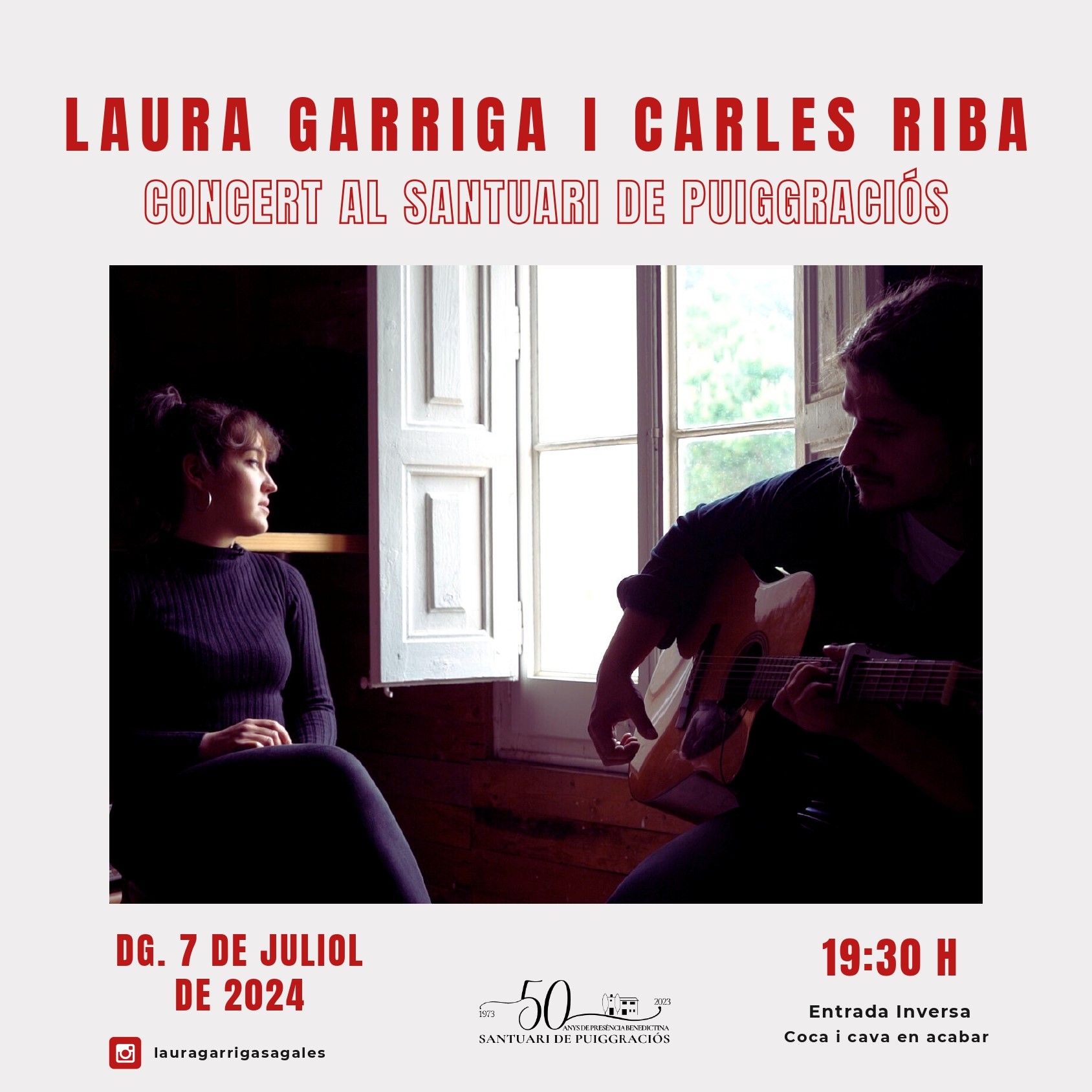 Concert de Laura Garriga i Carles Riba