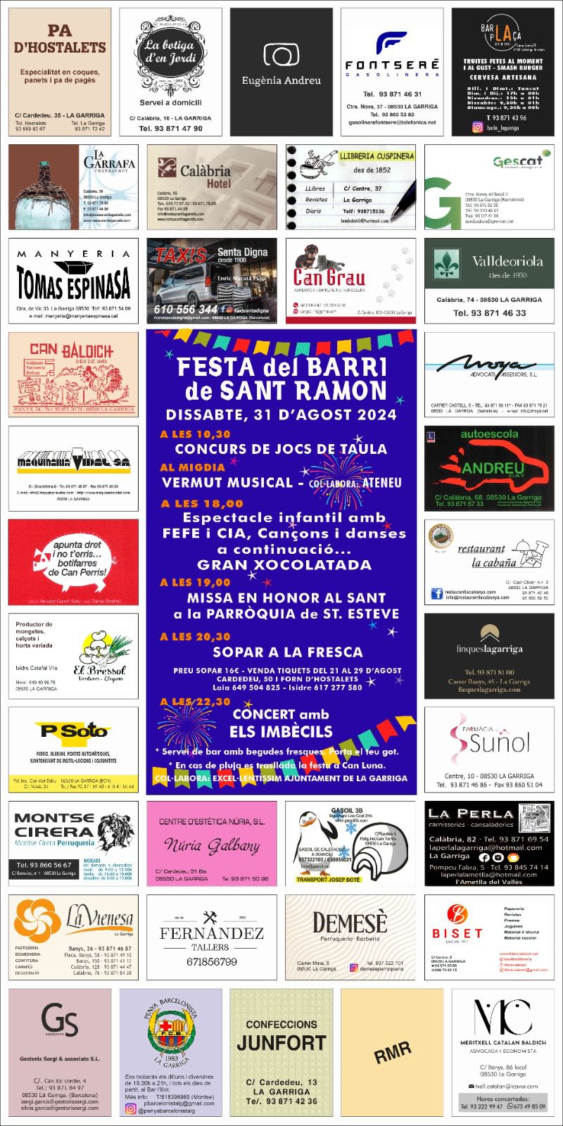 El barri de Sant Ramon, de festa!