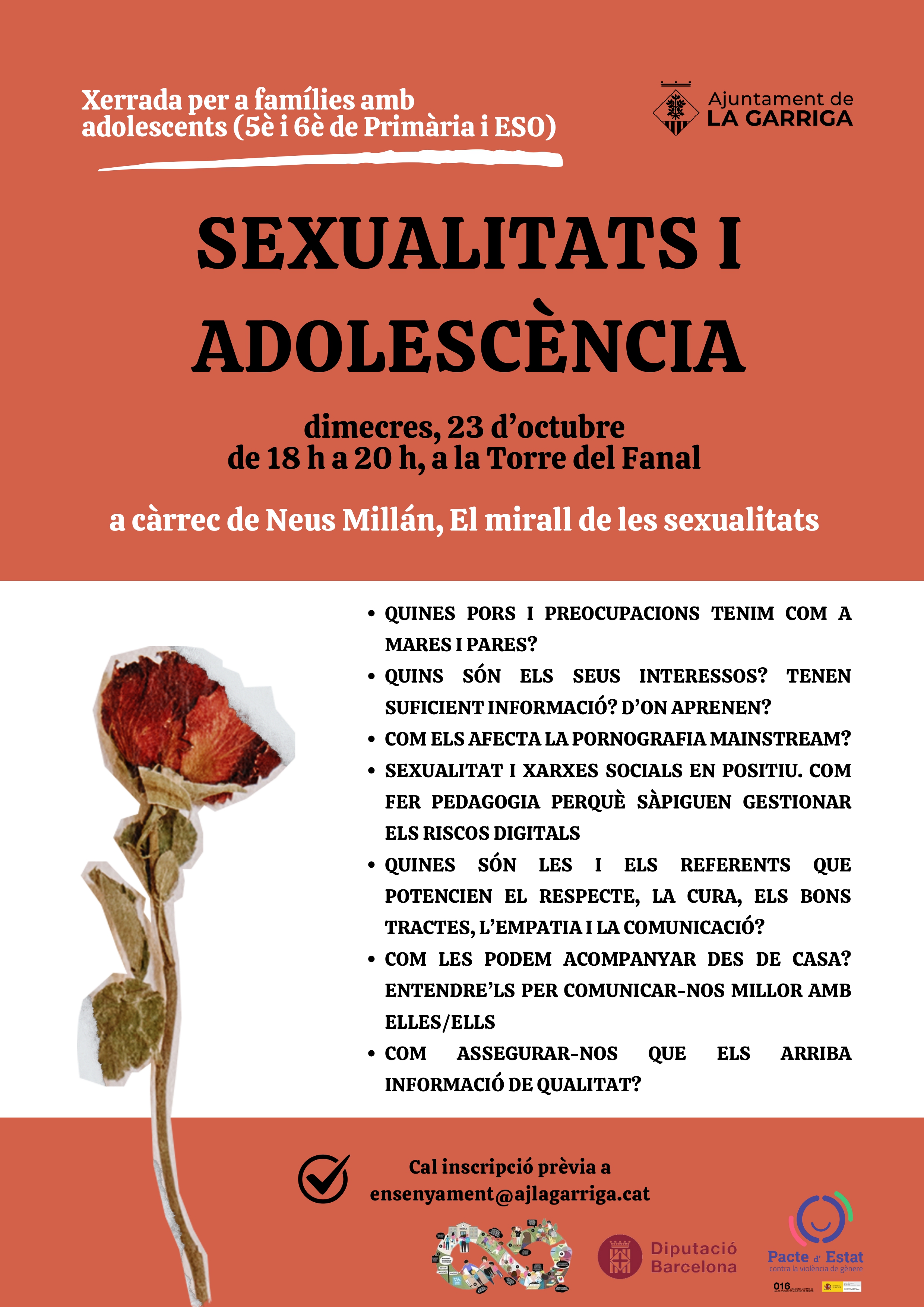 Xerrada: Sexualitats i adolescència