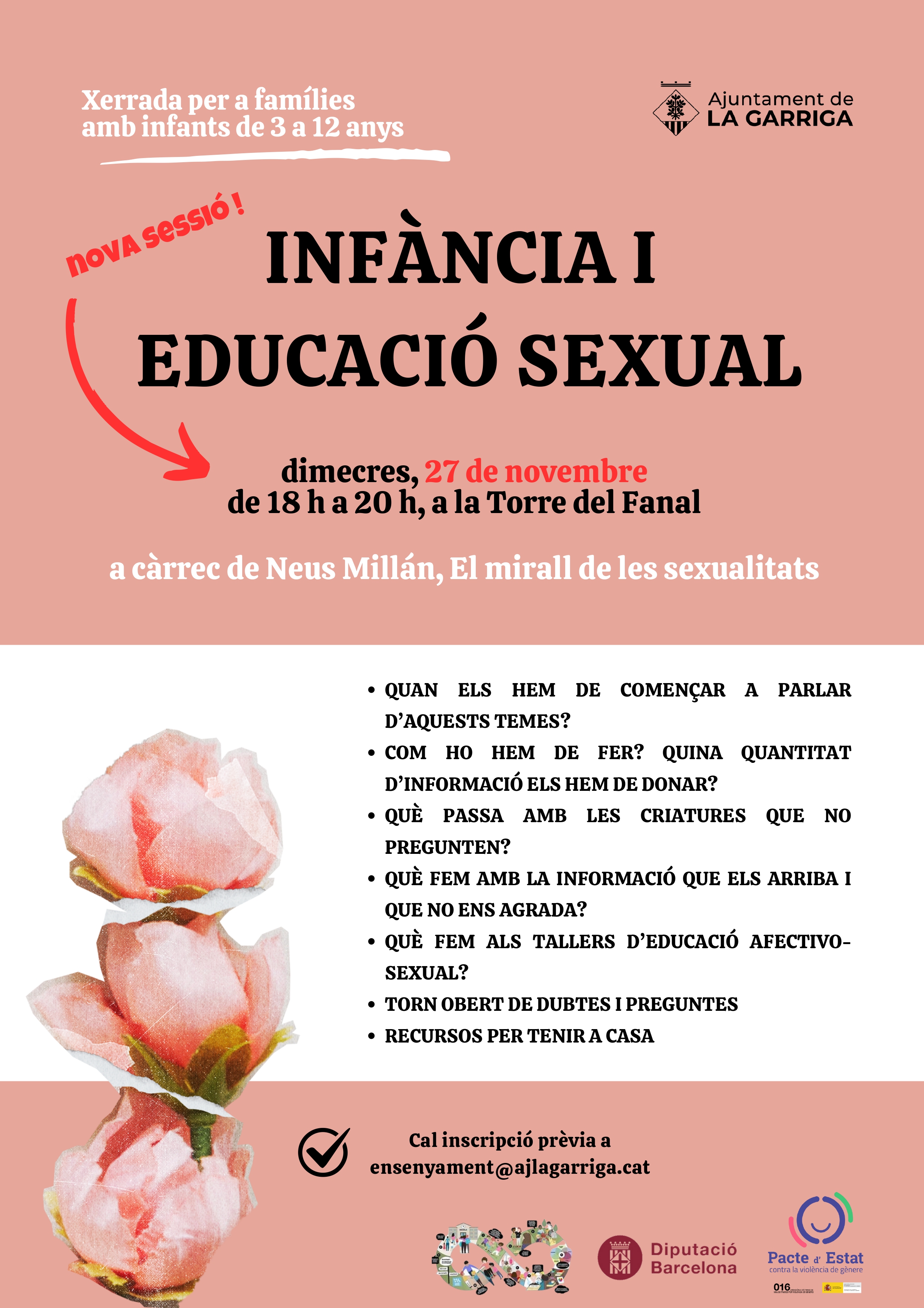 Xerrada: Infància i educació sexual