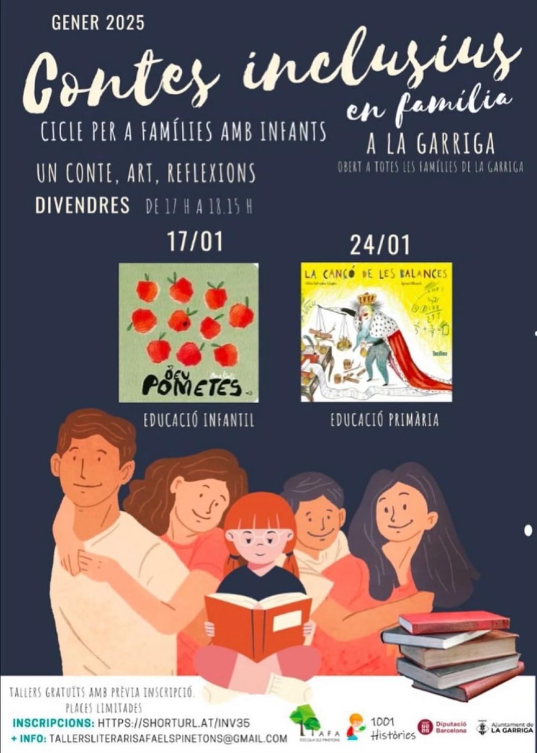 Contes inclusius en família: Deu pometes