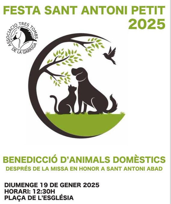 Festa Sant Antoni Petit: Benedicció d'animals domèstics