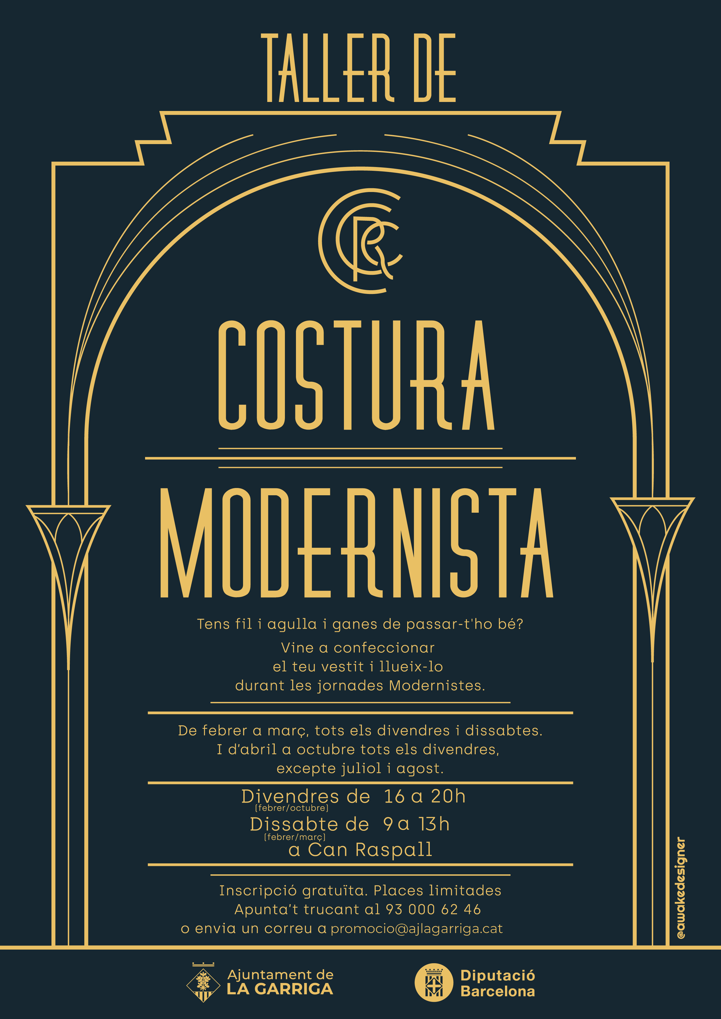 Nova edició del curs de costura modernista