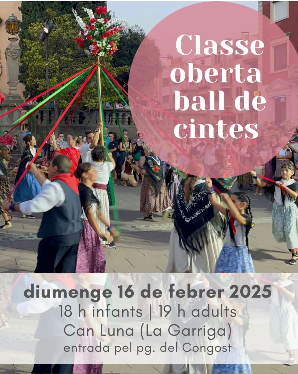 Classe oberta de ball de cintes