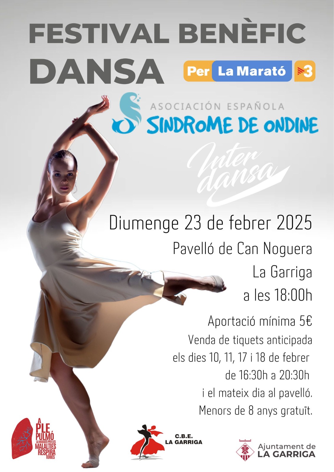 Festival benèfic de dansa per la Marató de TV3