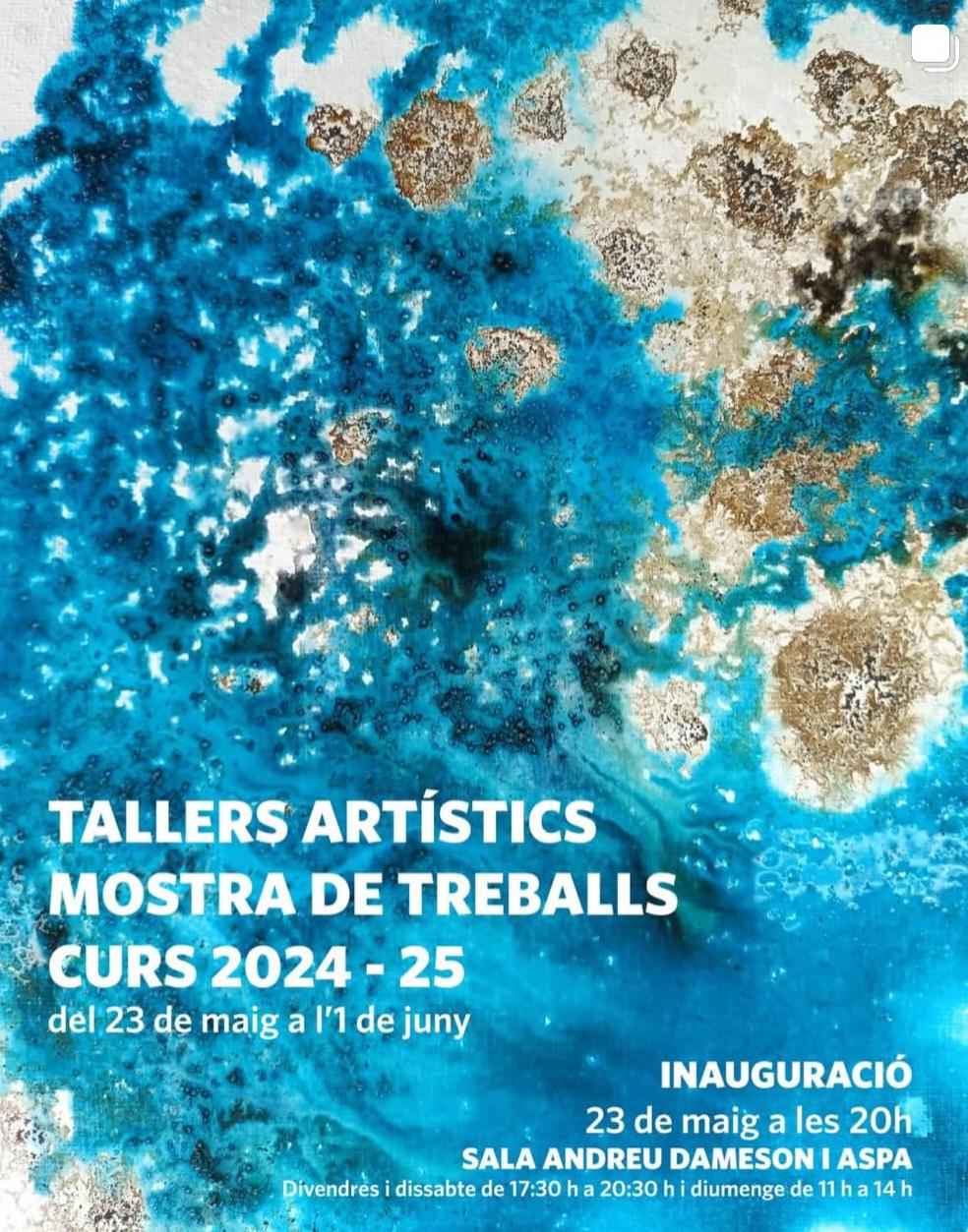 Exposició dels tallers artístics per a persones adultes del Petit EMAD