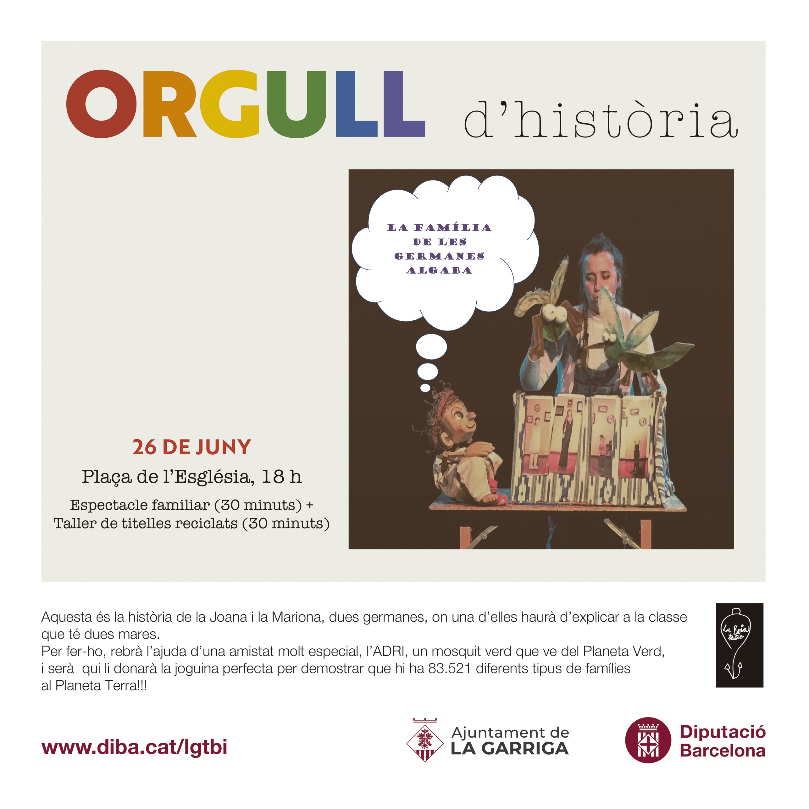 A la Garriga, amb orgull!