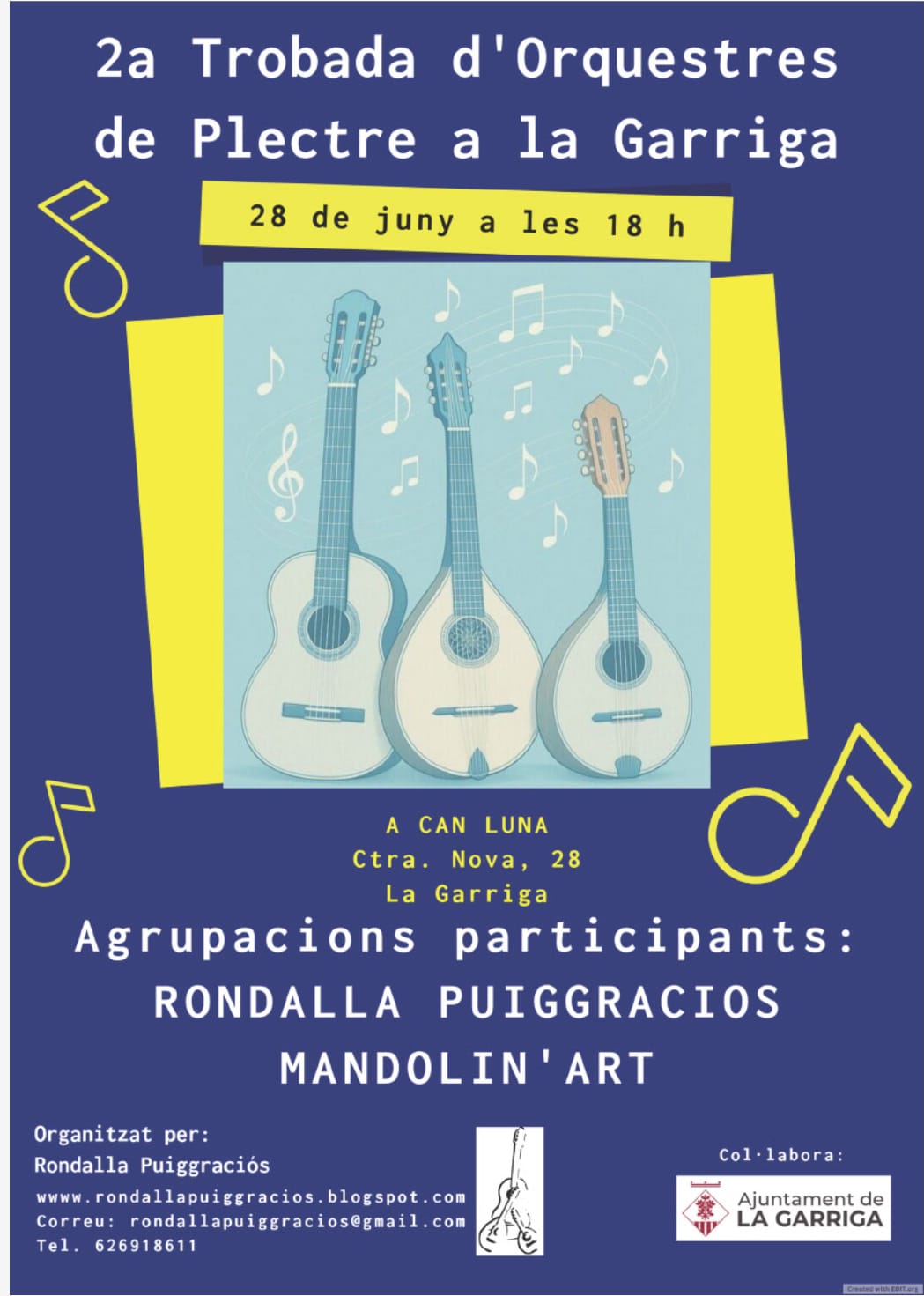 2a Trobada d'Orquestres de Plectre