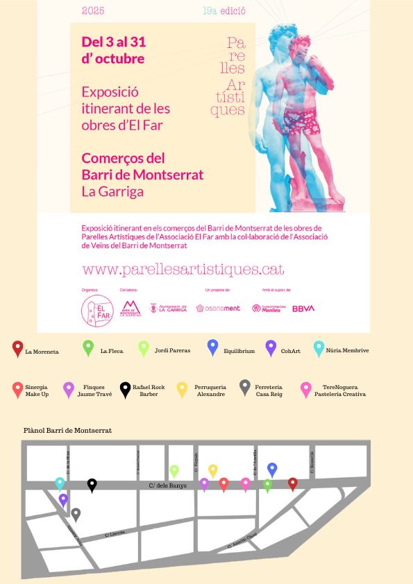 Exposició itinerant de les obres de Parelles Artístiques