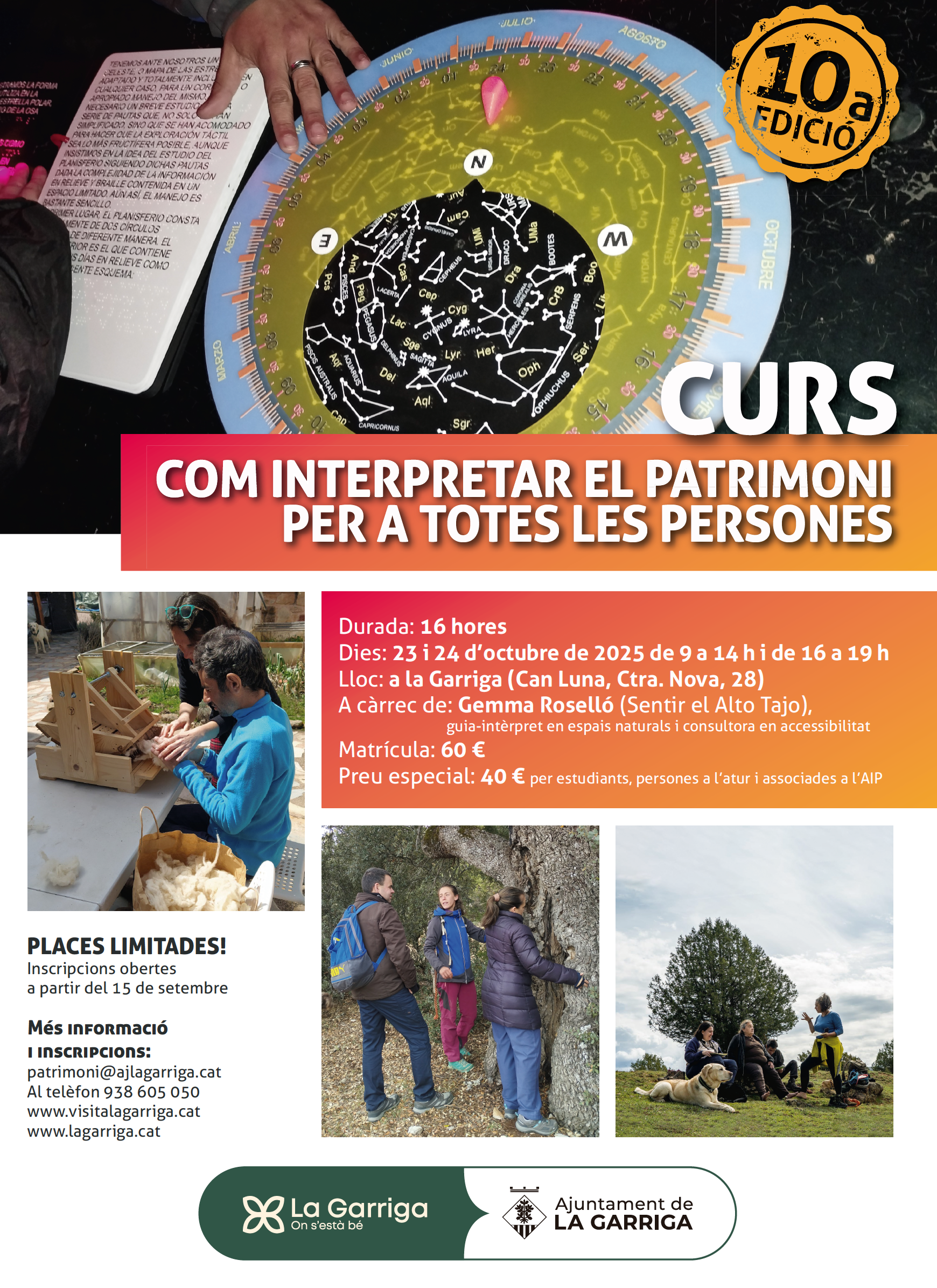Arriba una nova edició del Curs d'Interpretació del Patrimoni