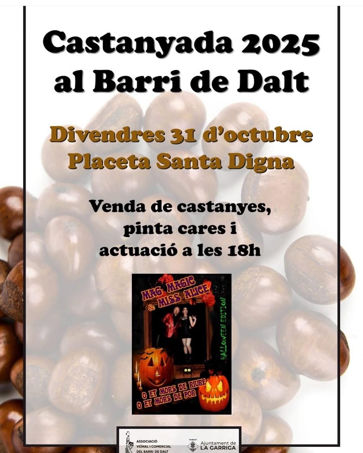 Castanyada 2025 al Barri de Dalt