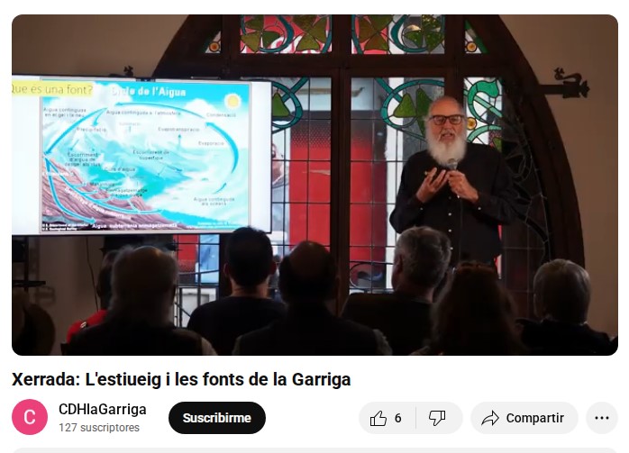 Noves xerrades al canal de Youtube del CDH