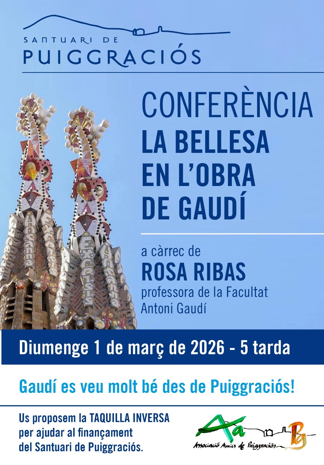 Confer&egrave;ncia: La bellesa en l'obra de Gaud&iacute;