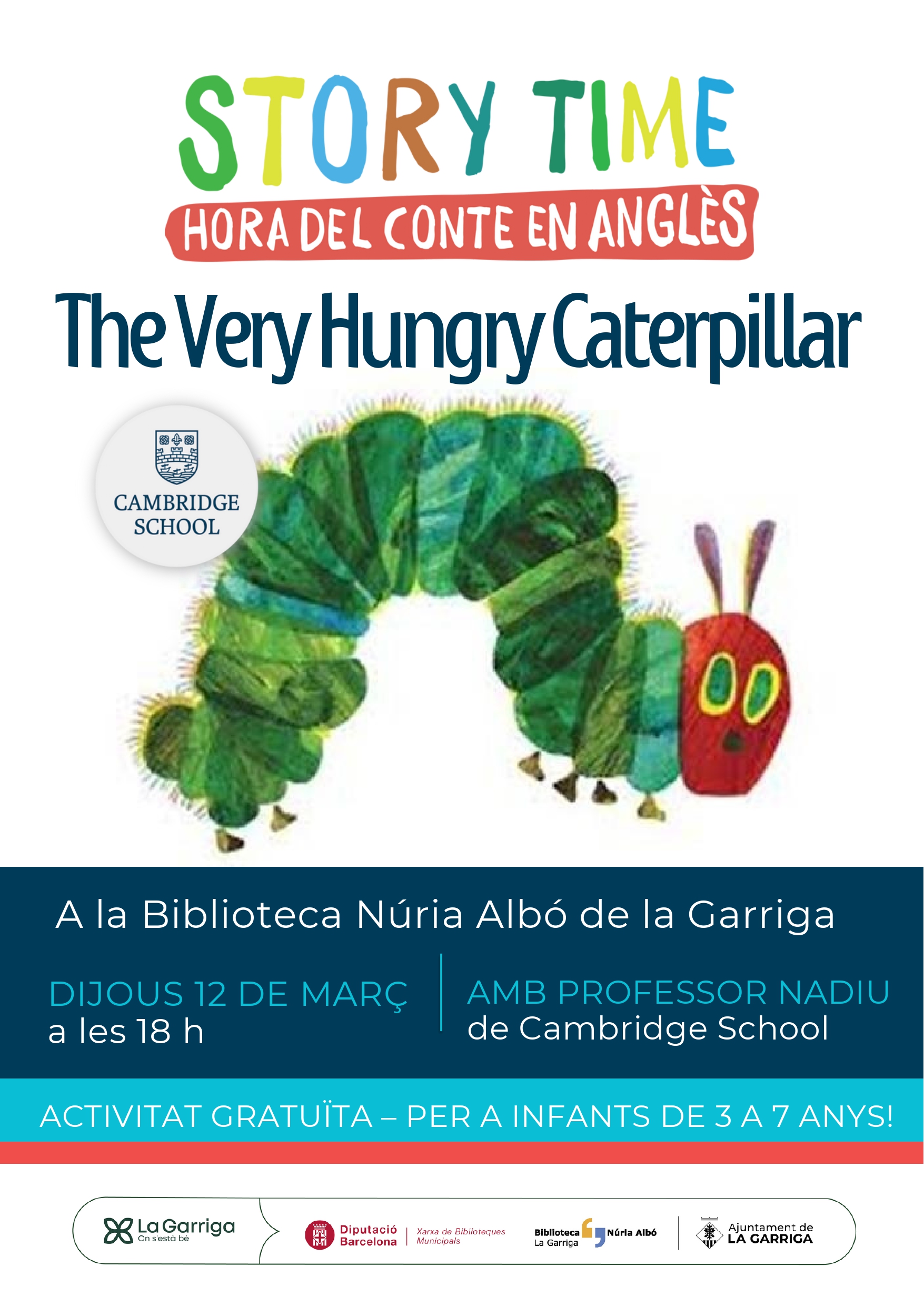 Story Time: The Very Hungry Caterpillar