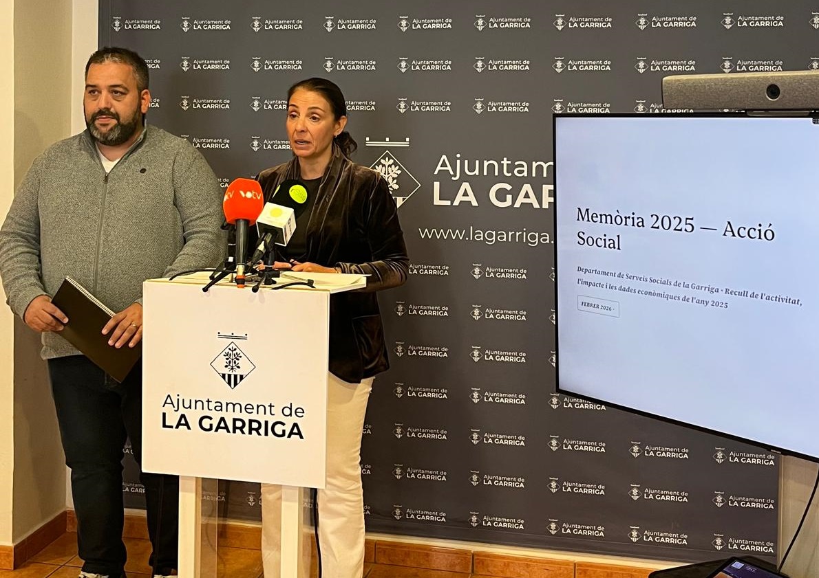 Serveis Socials at&eacute;n 1.707 persones al 2025