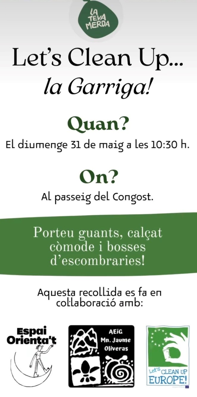 Jornada de neteja Let's clean up