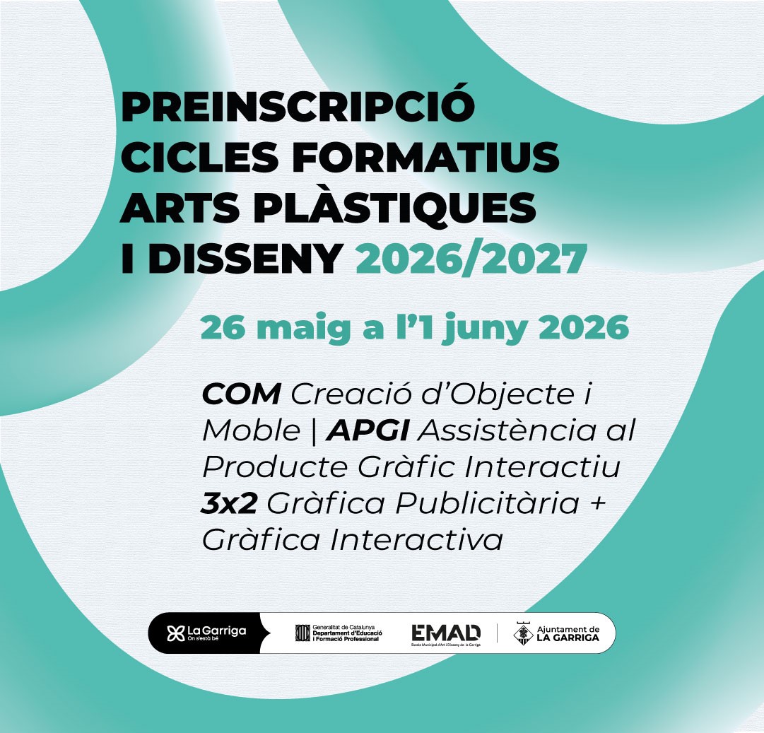 Preinscripcions a l'EMAD