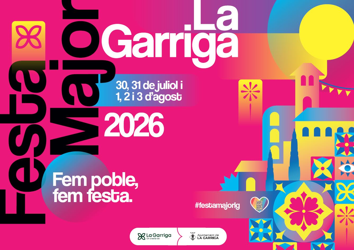 Totes les activitats de Festa Major, a mà