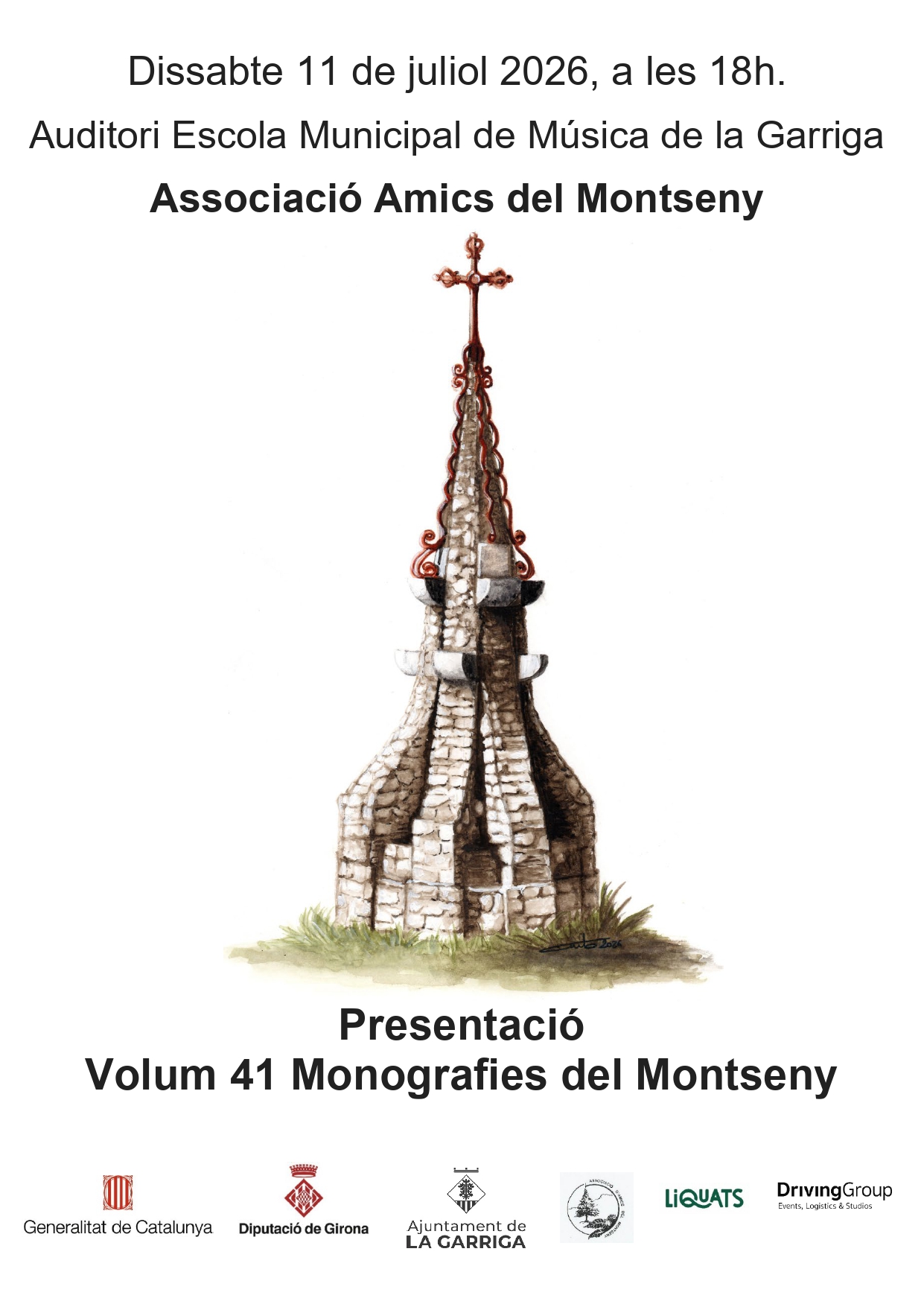 Presentaci&oacute; Volum 41 Monografies del Montseny