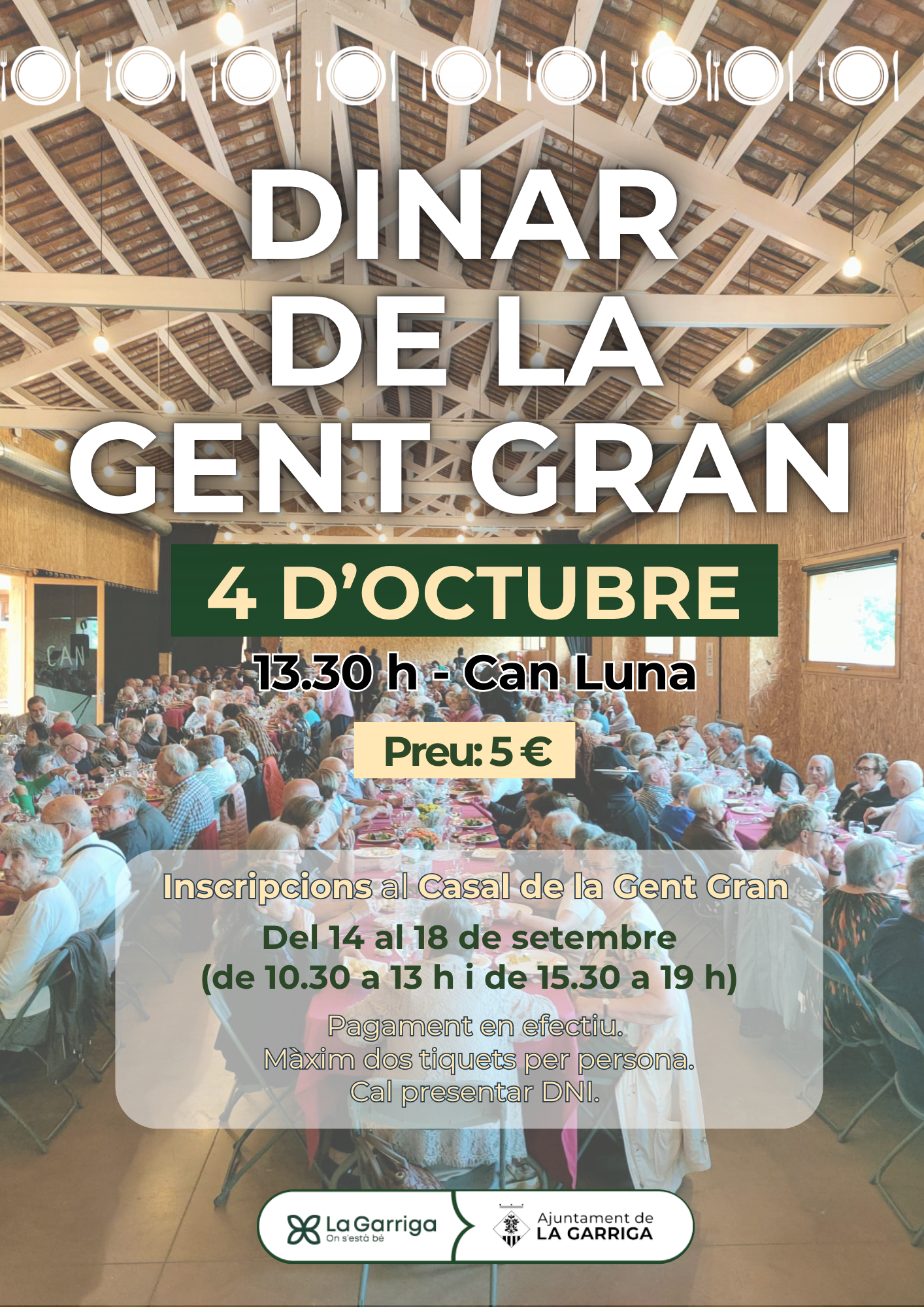 Apunteu-vos al Dinar de la Gent Gran!