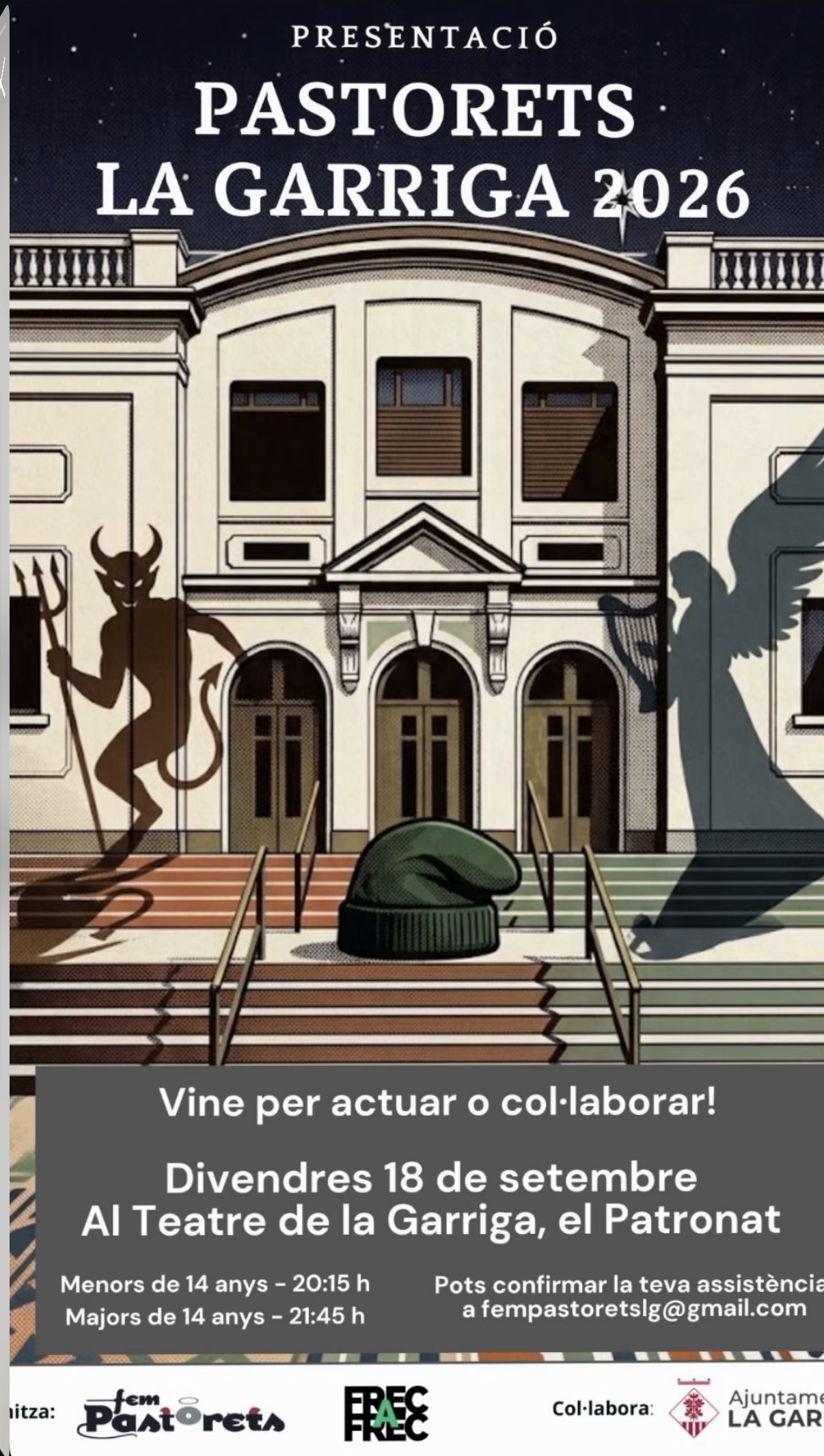 C&agrave;sting per participar als Pastorets