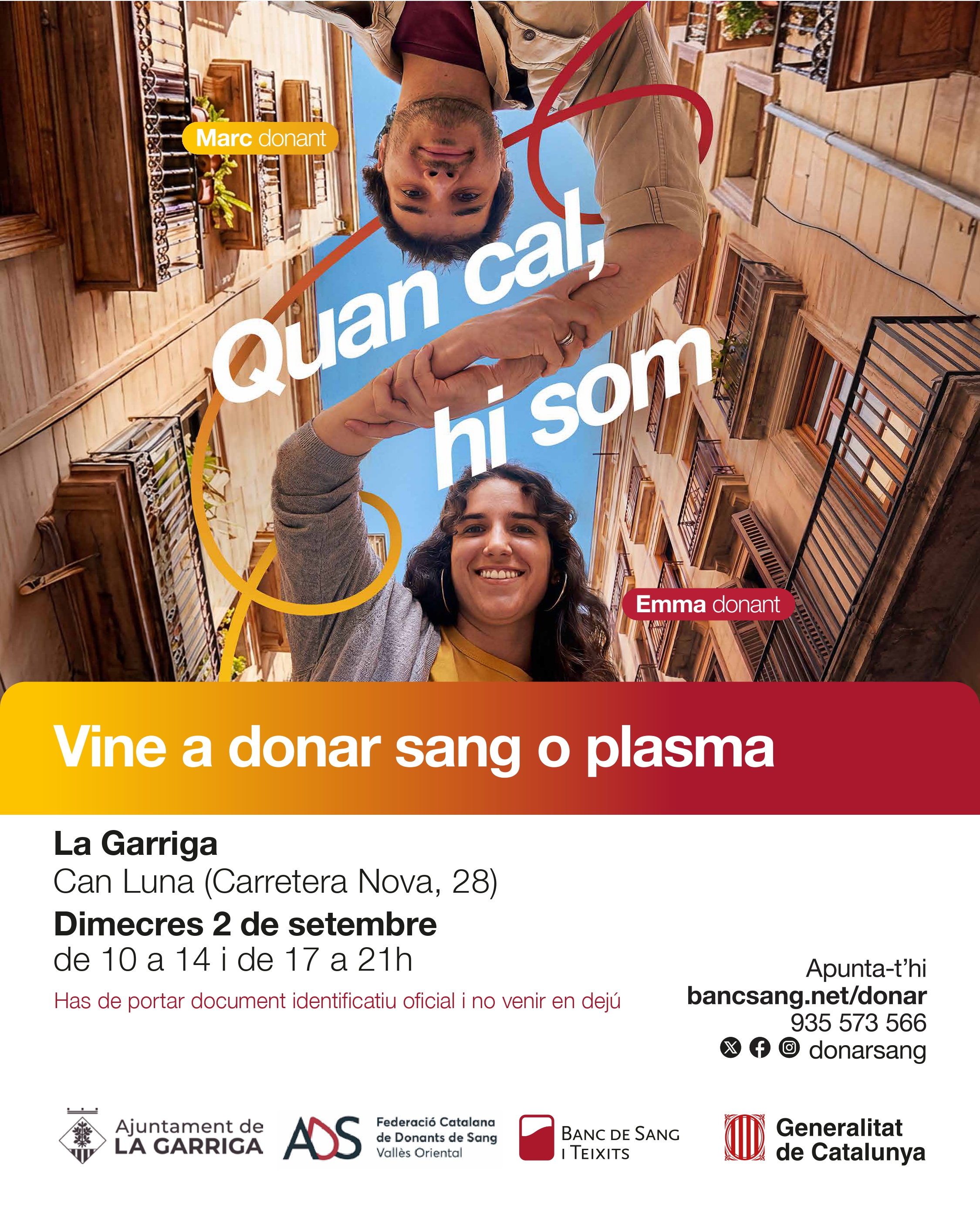 Campanya de donaci&oacute; de sang
