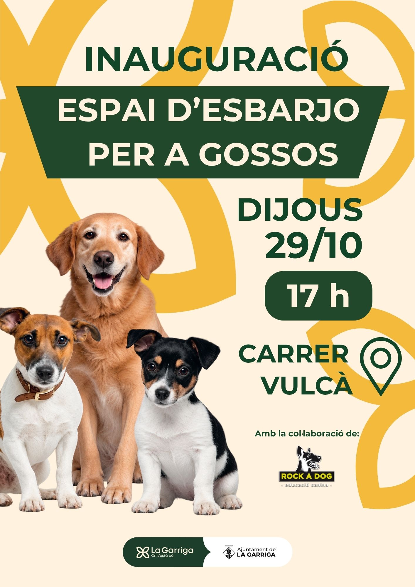 Inauguraci&oacute; espai d'esbarjo per a gossos