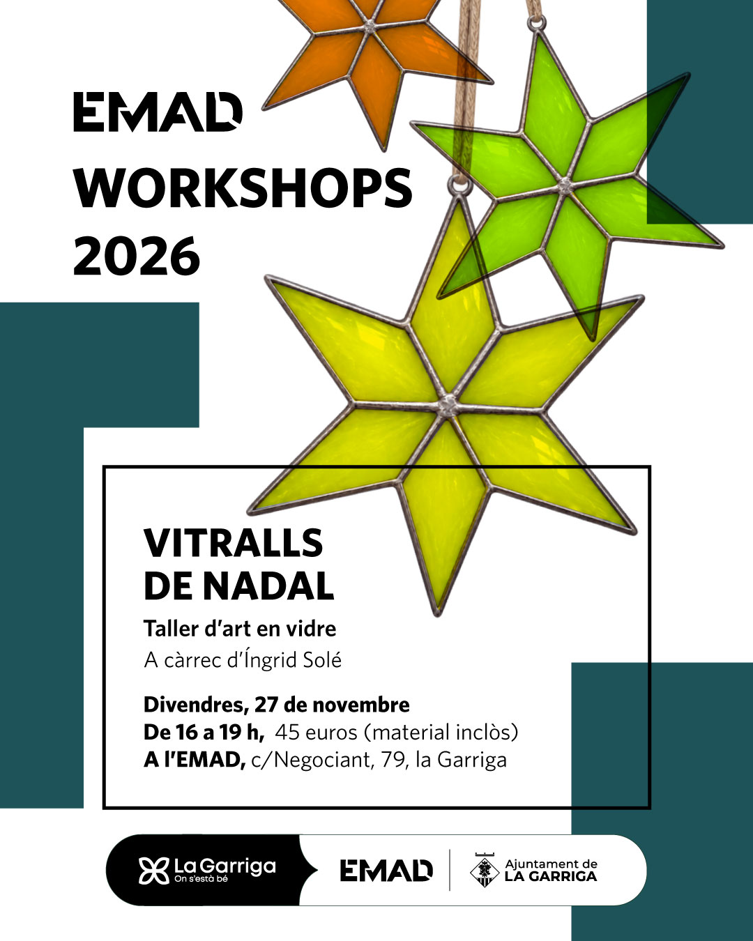 Workshop: Vitralls de Nadal