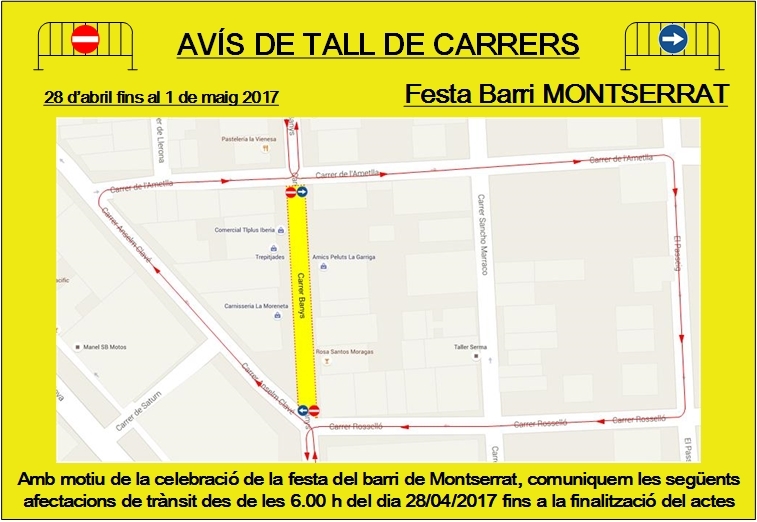 Festa del Barri de Montserrat 2017