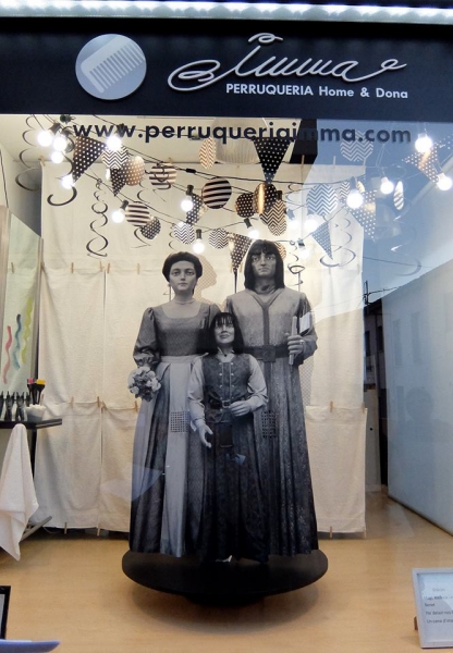 Perruqueria Imma, 1r premi del Concurs d'Aparadors